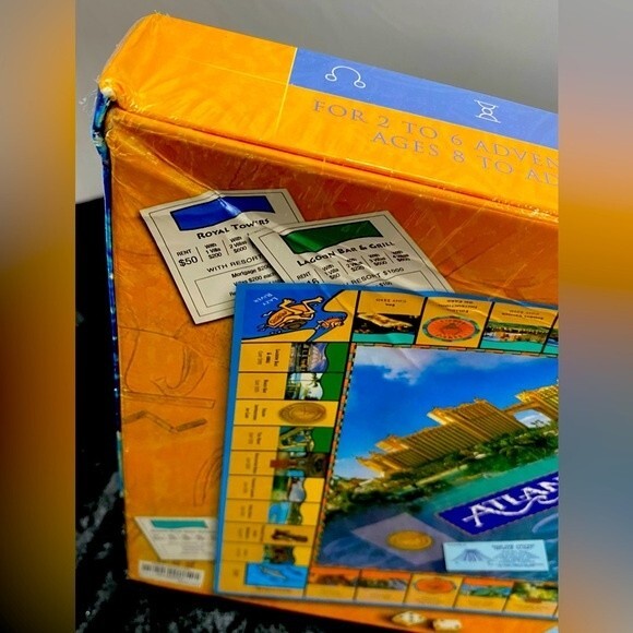 New Sealed Atlantisopoly The Lost Continent Edition Hard to Find Family Game - Picture 3 of 3